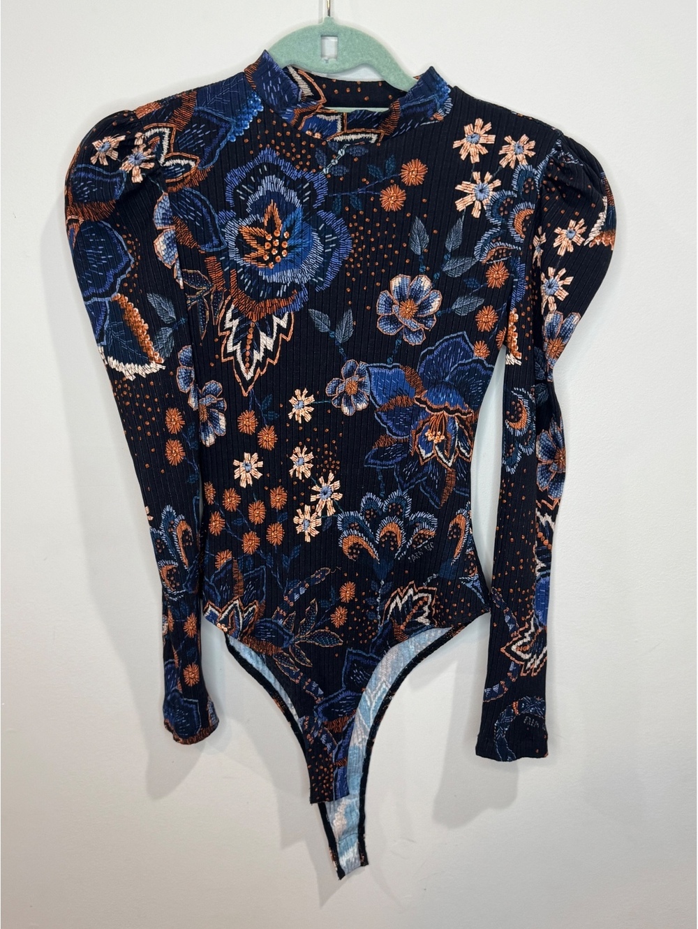 Farm Rio Snakes Bouquet Bodysuit Sz S - Picture 2 of 8